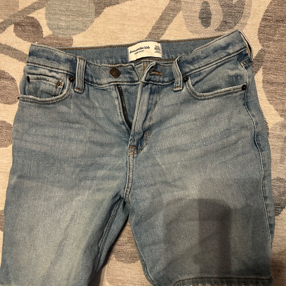 Abercrombie Kids Blue Denim Shorts